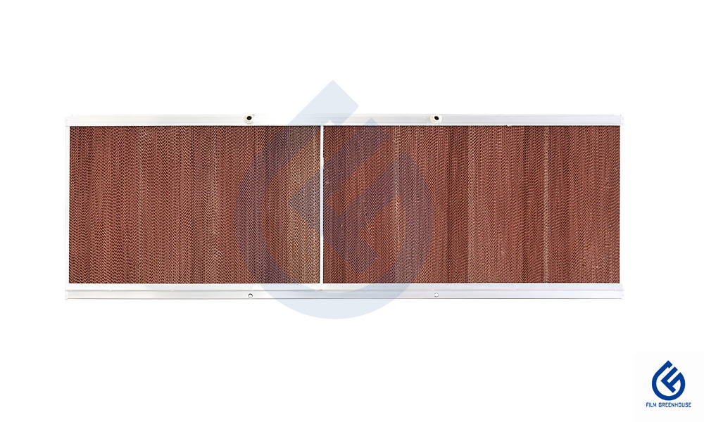 cooling pad after Install the aluminum alloy frame 